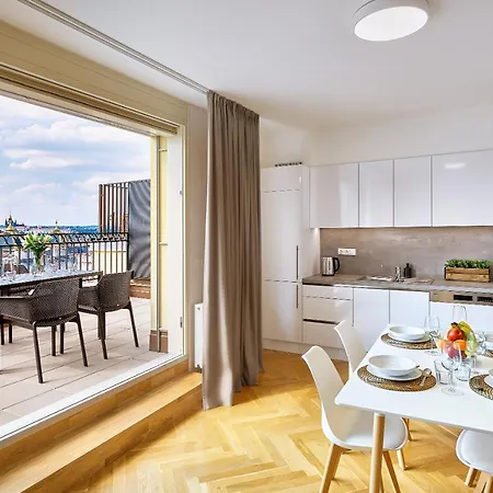 Downtown Rubesova Lejlighedshotel