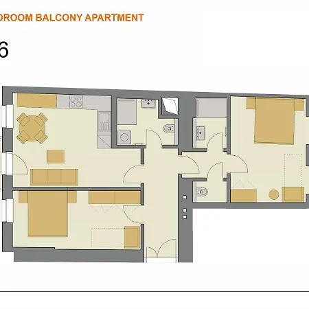 Downtown Rubesova Hotel apartamentowy
