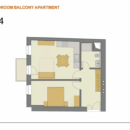 Downtown Rubesova Hotel apartamentowy